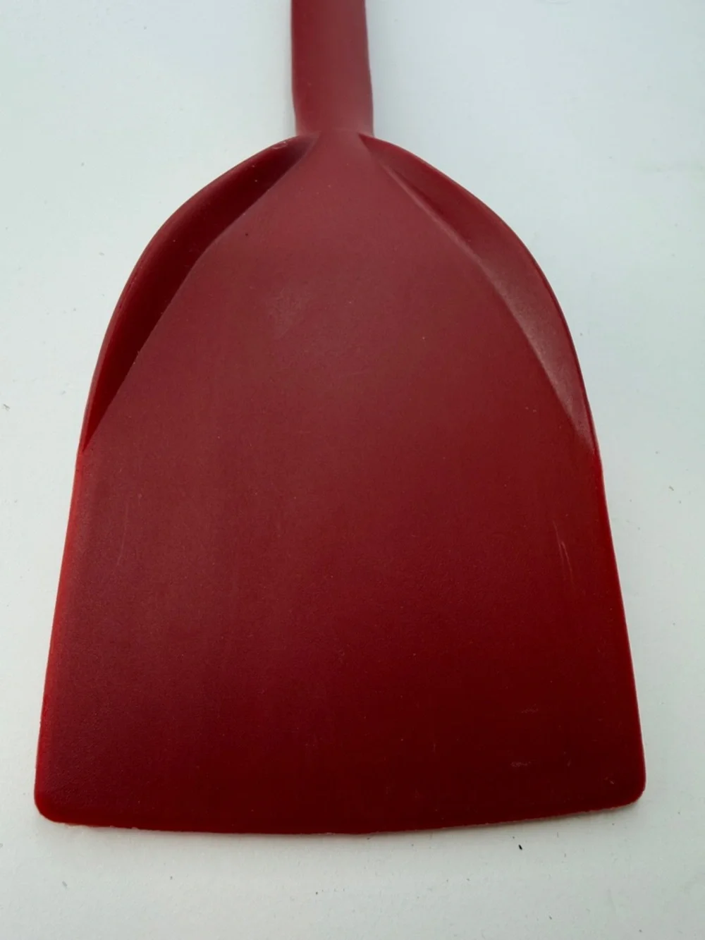 Red Silicone Turner Spatula Tong
